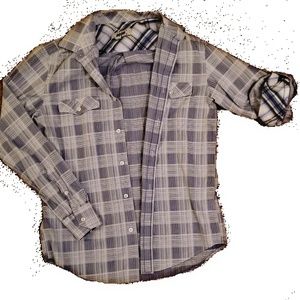 Joseph Abboud Mens M NWOT button up & roll up opt